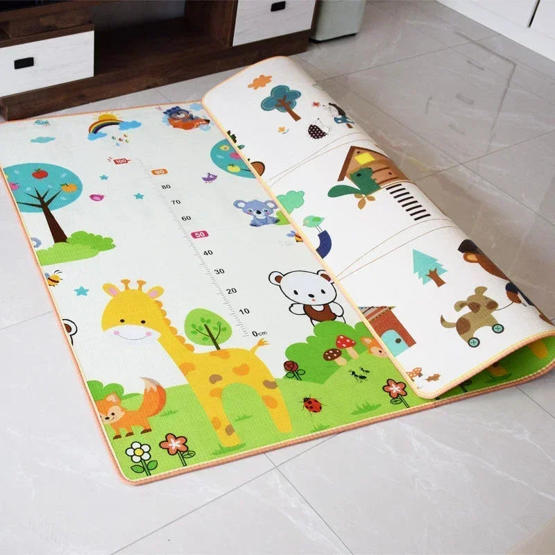 Baby Bubble baby activity play mat with thick cushioning, colorful design, and soft fabric for safe tummy time and play.