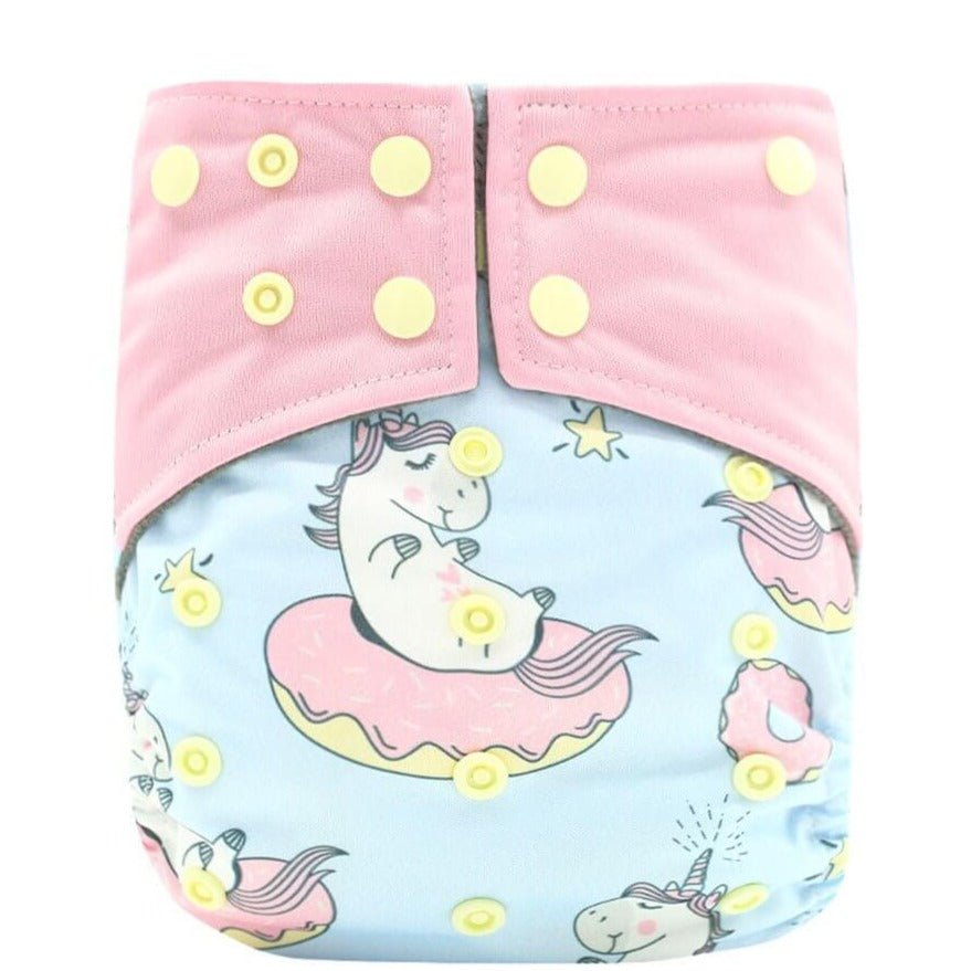 Baby Bamboo Charcoal Pocket Cloth Diaper - Baby Bubble Store