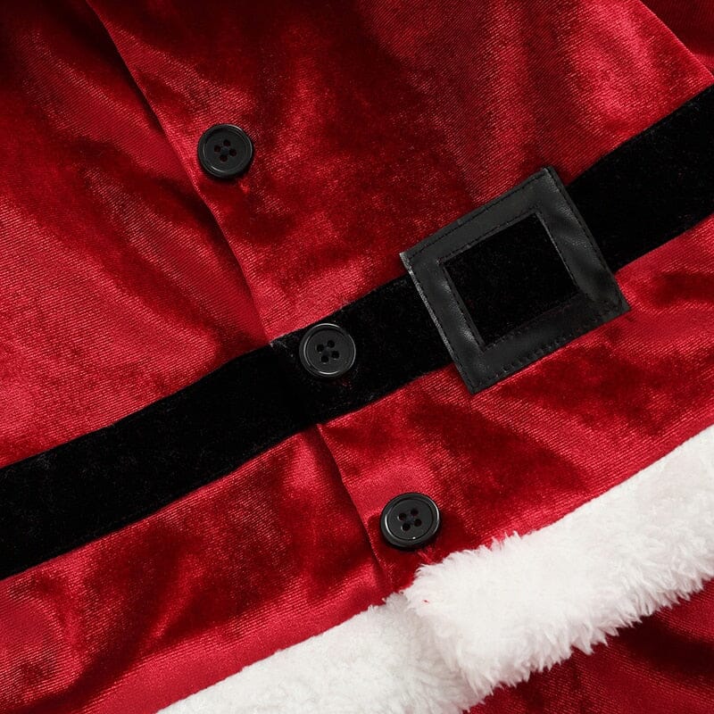 Christmas Kids Long Sleeve Cardigan Pants Hat - Baby Bubble Store