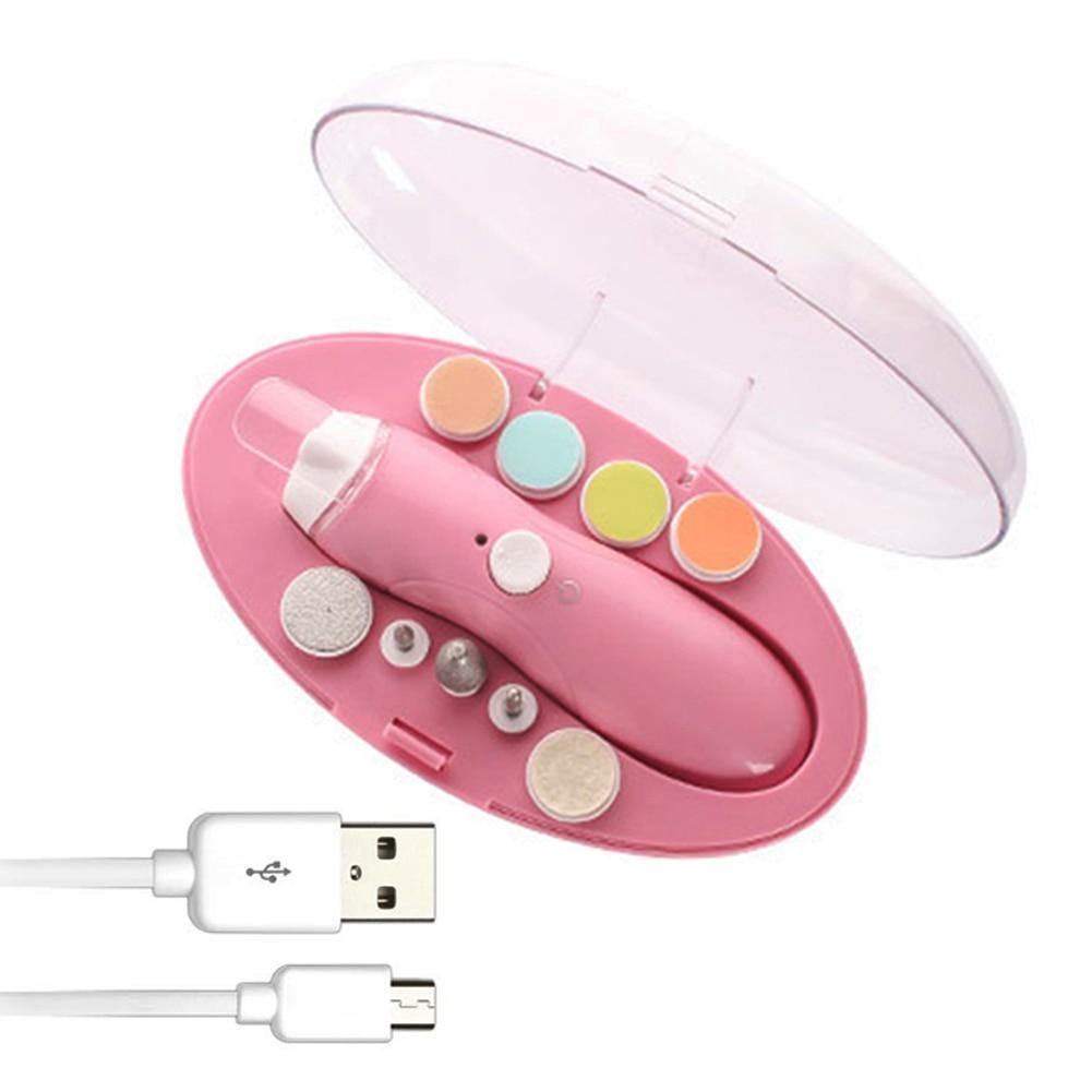 Baby Professional Electric Nail Trimmer Baby Professional Electric Nail Trimmer Baby Bubble Store Pink