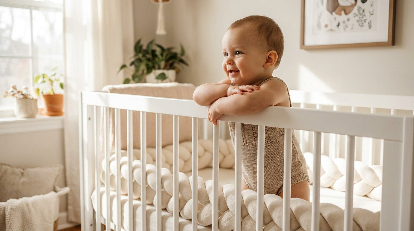CozyKnot™ Soft Braid Crib Bumper: Full Review for New Parents