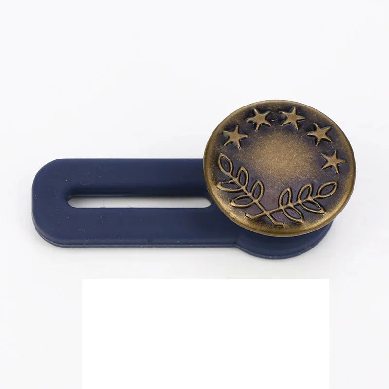 Baby Bubble maternity jeans button extenders providing instant waist relief, with adjustable fit and comfortable fabric.