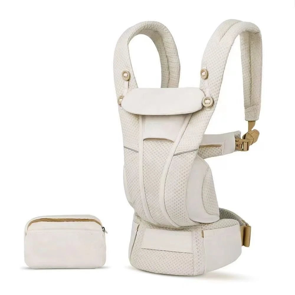 Ergonomic Baby Carrier with Hip Seat – Newborn to Toddler - Baby Bubble