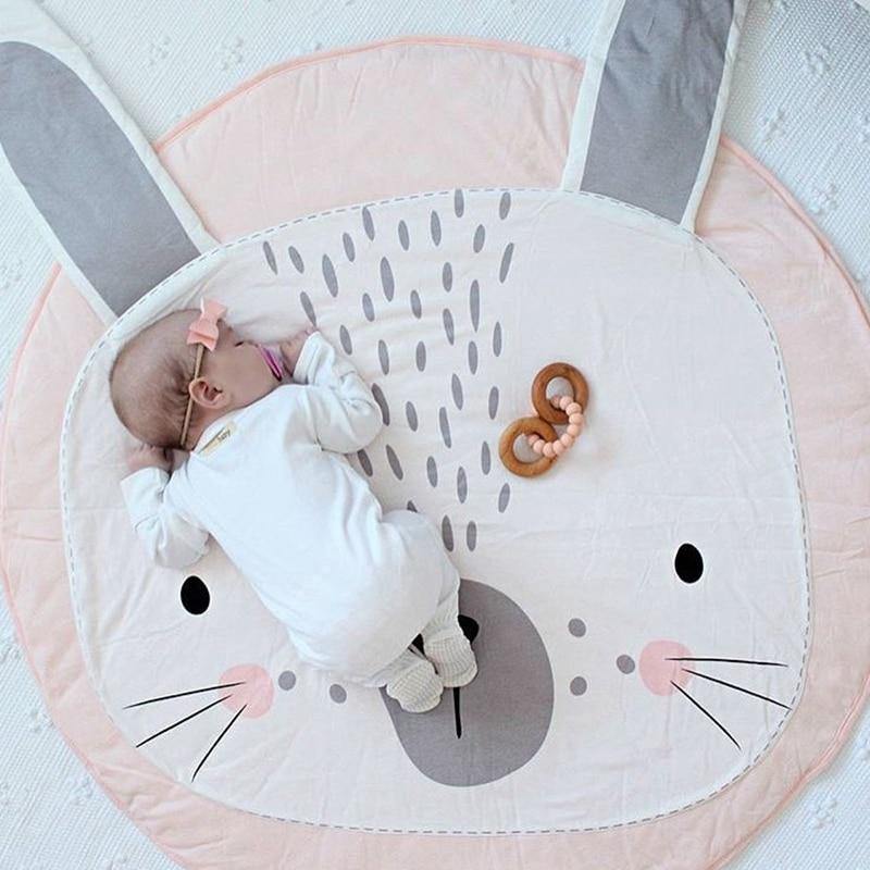 Baby Play Animal Round Soft Mat - Baby Bubble Store