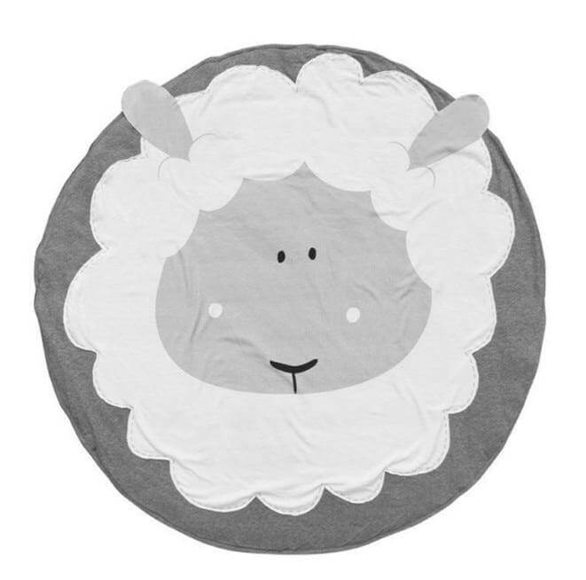 Baby Play Animal Round Soft Mat - Baby Bubble Store