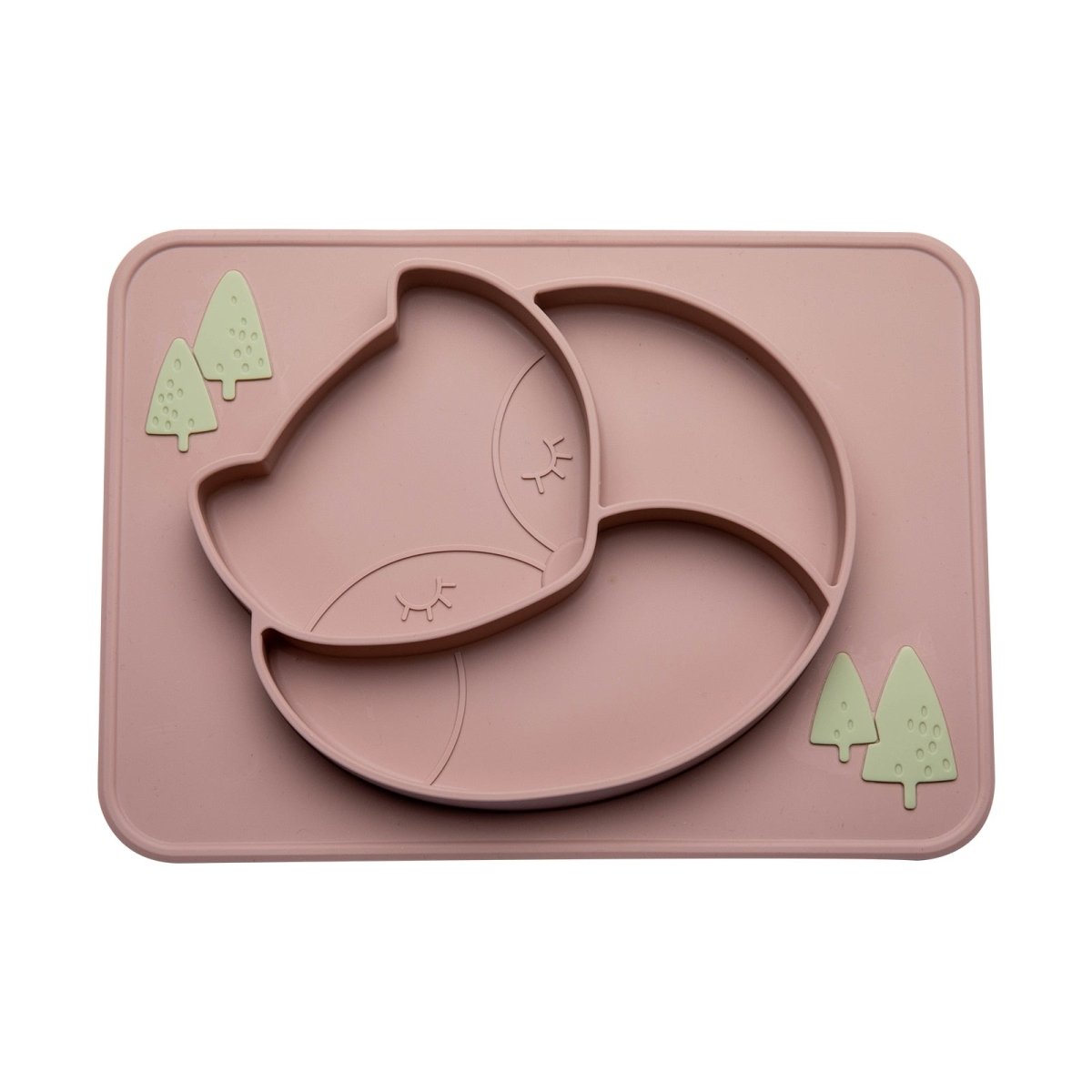 Silicone Baby Dining Plate - Baby Bubble Store